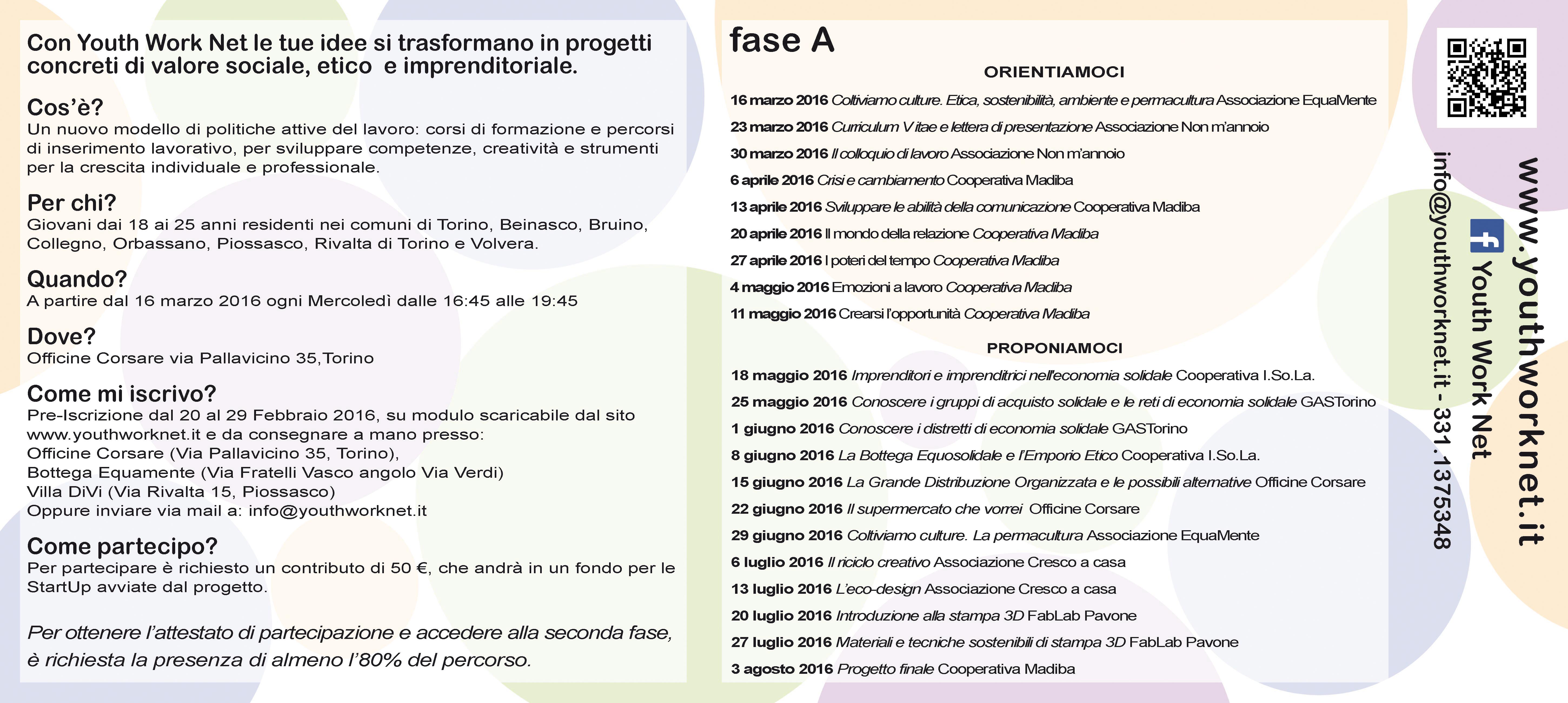 Il programma del corso e le modalità di iscrizione