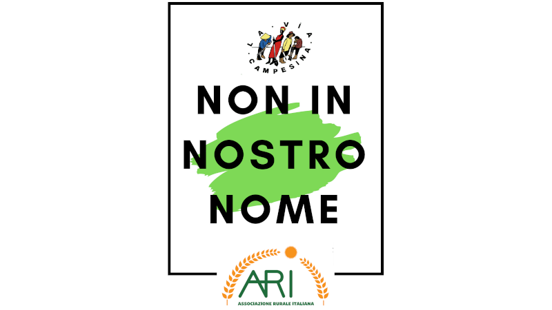 Non in nostro nome